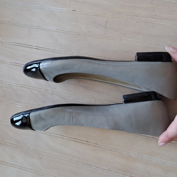 New Naturalizer Ballet Flats N5 Comfort Leather Tap Toe Round Toe Classy Appause - Picture 9 of 9